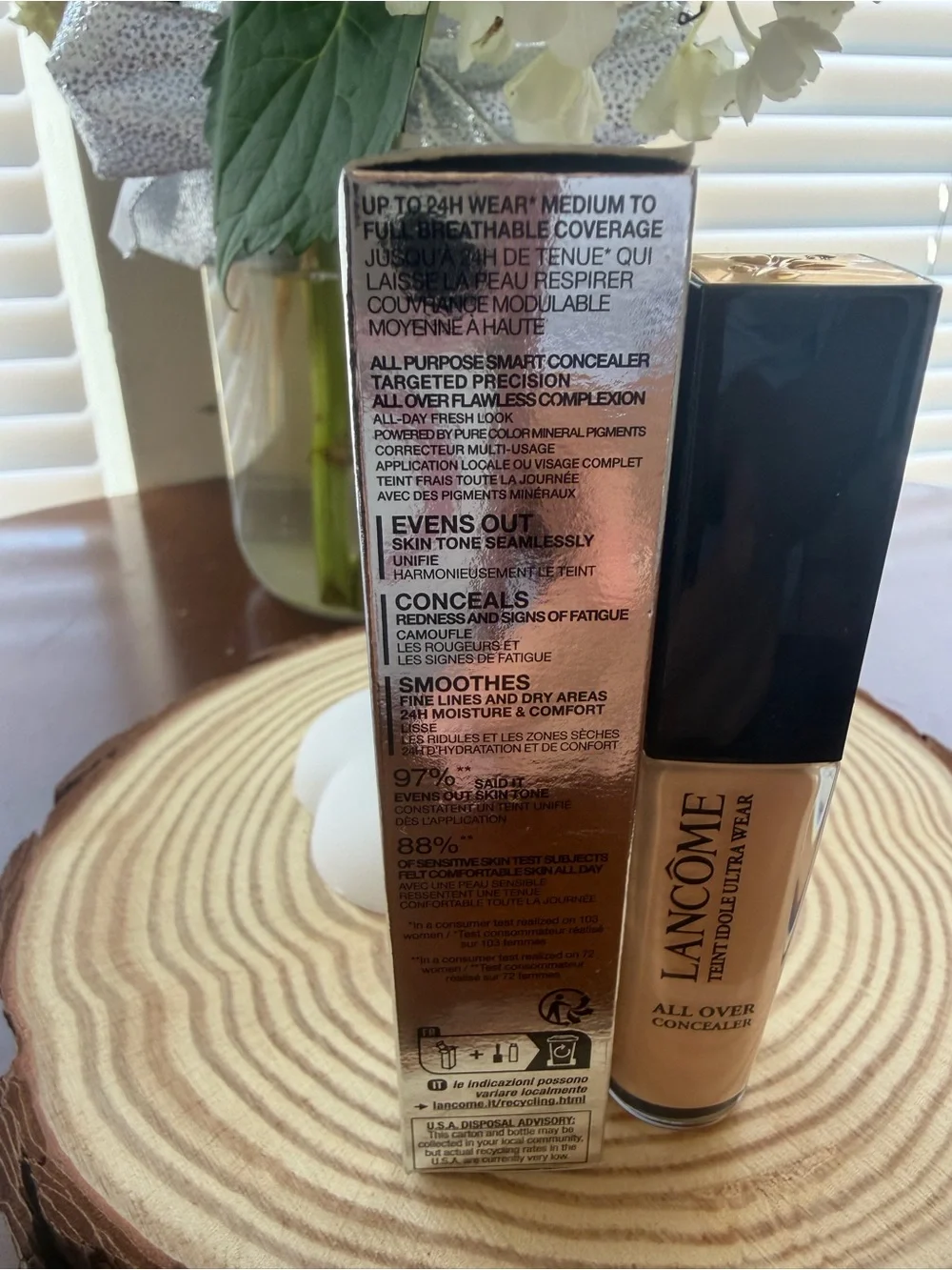 Lancôme Teint Idole Ultra Wear All Over Concealer - Bisque Beige 320 (USA) 035 B